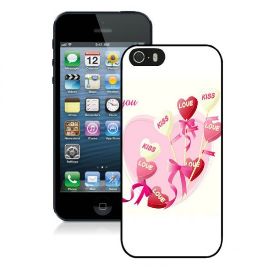 Valentine Lollipop Love iPhone 5 5S Cases CGN | Women - Click Image to Close